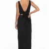 A Walk to Remember Dress - Black Satin