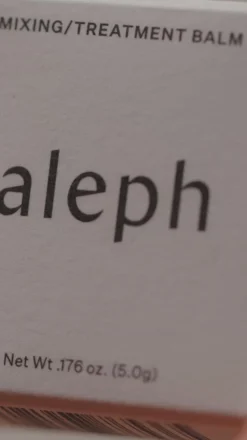 Aleph Mixing / Treatment Balm