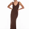 Alexandria Dress - Chocolate