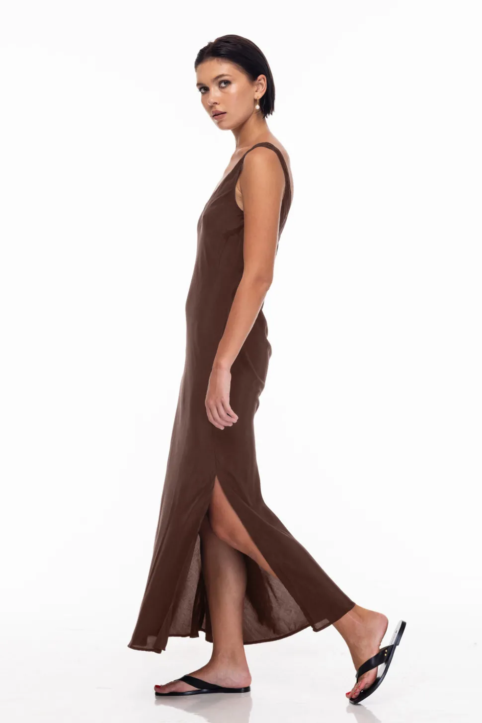 Alexandria Dress - Chocolate