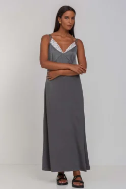 Bring Us Together Dress - Charcoal