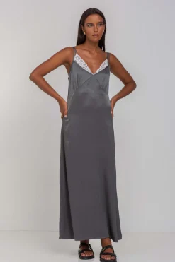 Bring Us Together Dress - Charcoal
