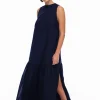 Catch on to Love Dress - Navy