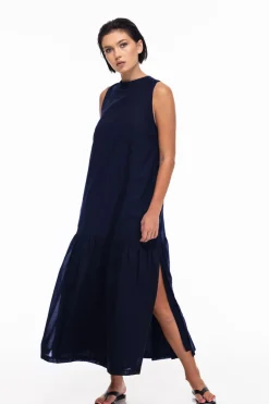 Catch on to Love Dress - Navy