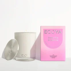 ECOYA - Sweet Pea & Jasmine Madison Candle - 400g Soy Candle