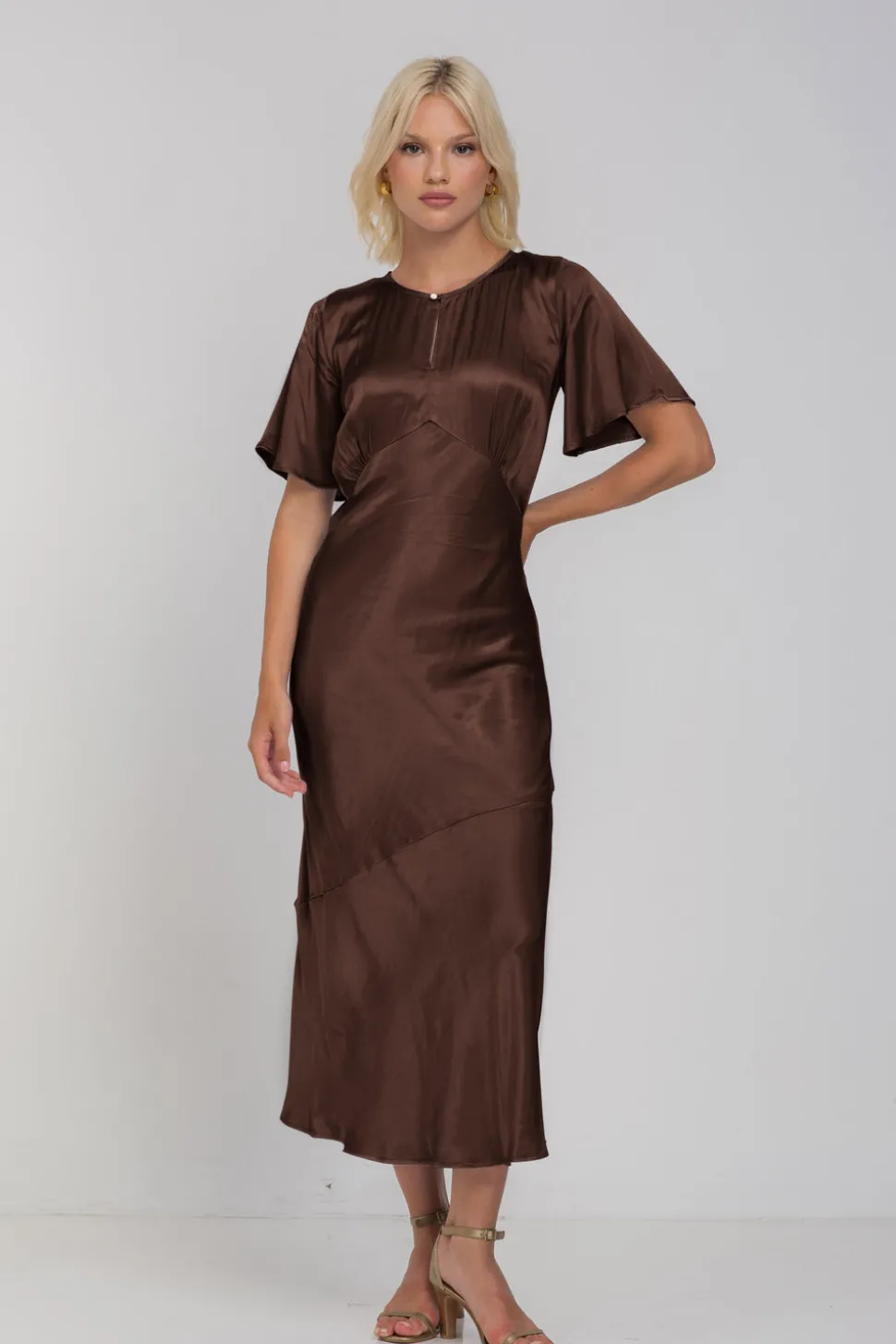 Enduring Light Dress - Chocolate