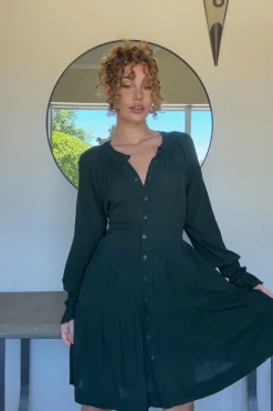 Esther Dress - Olive