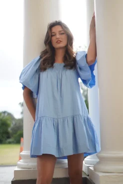 Everest Dress - Cornflower Blue