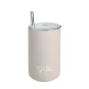 Frank Green - Iced Coffee Cup with Straw - Moon Dust