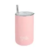 Frank Green - Iced Coffee Cup with Straw - Blushed