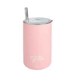 Frank Green - Iced Coffee Cup with Straw - Blushed