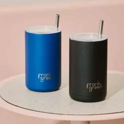 Frank Green - Iced Coffee Cup with Straw - Midnight