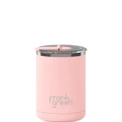Frank Green - 12oz Ceramic Coffee Cup with Hinged Lid - Blush