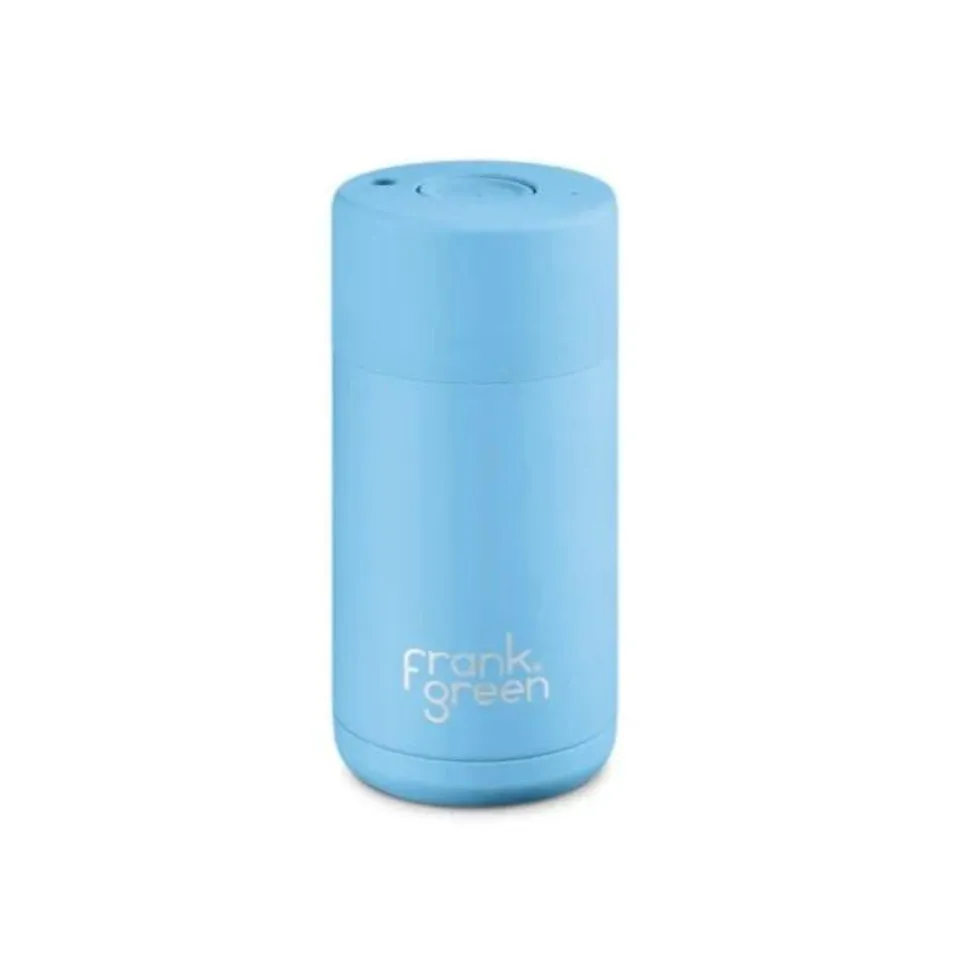 Frank Green - 12oz Ceramic Reusable Cup - Sky Blue
