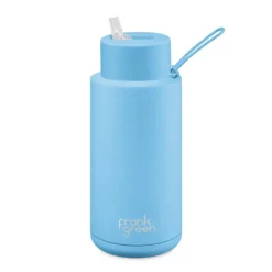 Frank Green - 34oz Reusable Bottle (straw) - Sky Blue