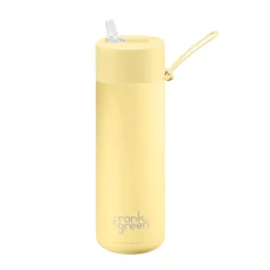Frank Green - 20oz Reusable Bottle (straw) - Buttermilk