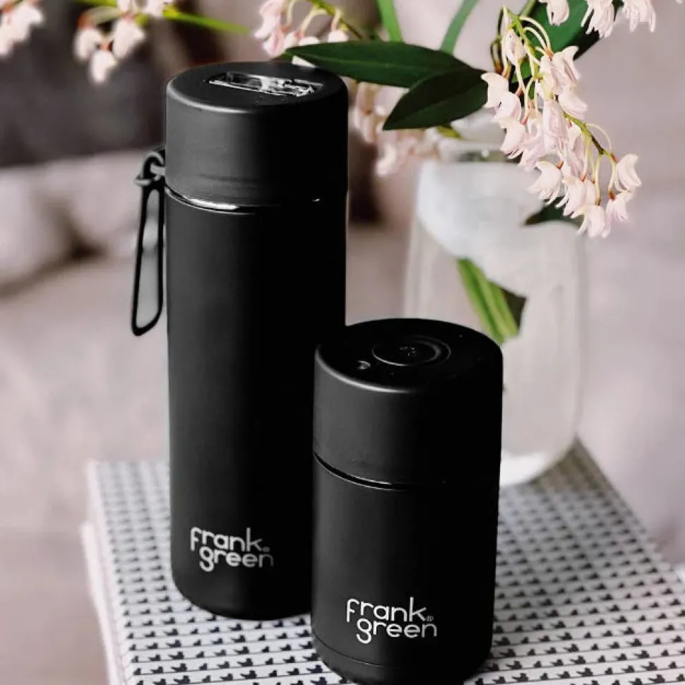Frank Green - 20oz Reusable Bottle (straw) - Midnight