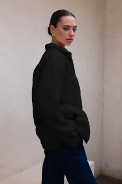 Frozen Embrace Jacket - Black