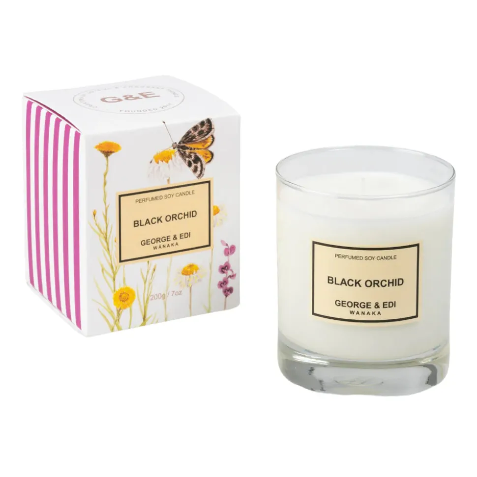 George & Edi - Candle- Black Orchid