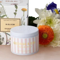 George & Edi - Mini Candle in a Tin - In Bloom