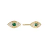 GIMME - Evil Eye Gold Studs