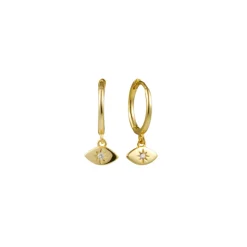 Gimme - Evil Eye Huggies - Gold