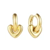 GIMME - Lisa Puffy Heart Gold Earrings