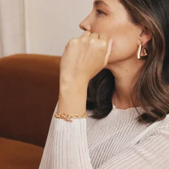 GIMME - Millie Fob link Bracelet - Gold