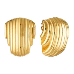 GIMME - Natalie Vintage Shell Gold Earrings