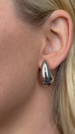 GIMME - Penelope Drop Silver Earrings