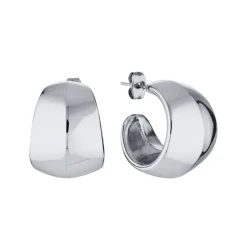 GIMME - Piper Chunky Silver Hoop Earrings