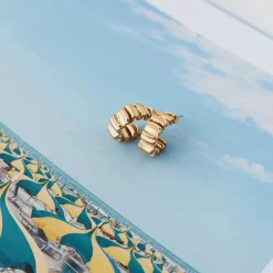 GIMME - Poppy Wrinkle Hoop Earrings