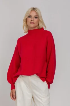Goodbye Kiss Sweater - Red