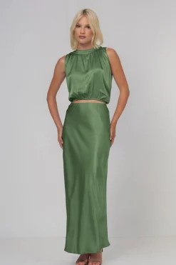 H25/7150 Saturday Skirt - Dried Mint