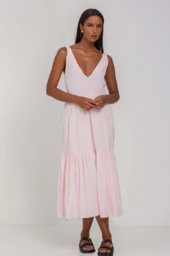 H25/50827 Summer Night Dream Dress - Light Pink