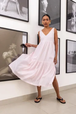 H25/50827 Summer Night Dream Dress - Light Pink