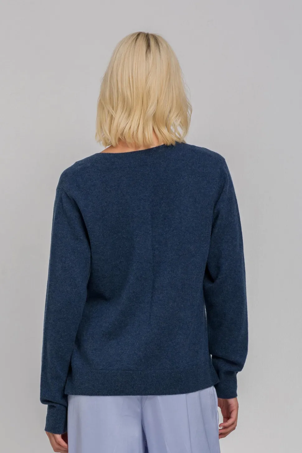 Helios Light Jumper - Denim Blue Marle