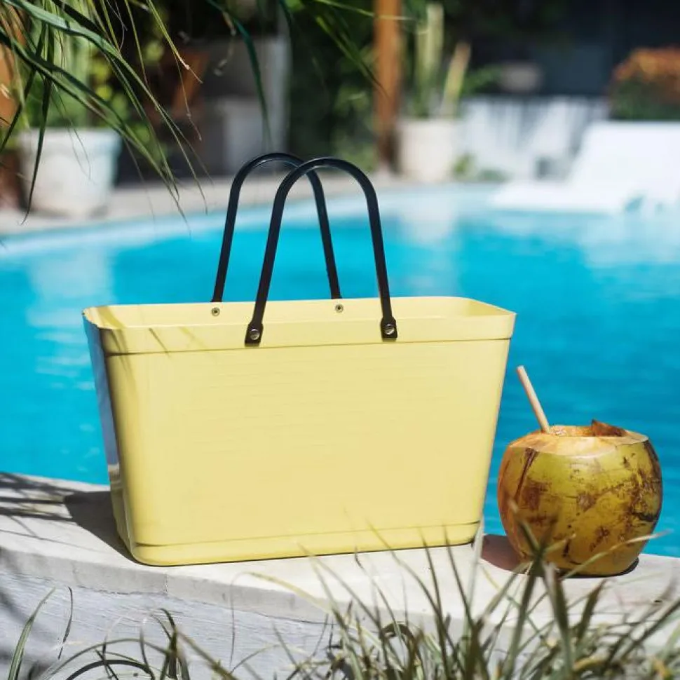 Hinza - Green Plastic Bag - Lemon