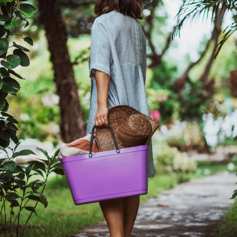 Hinza - Green Plastic Bag - Lilac
