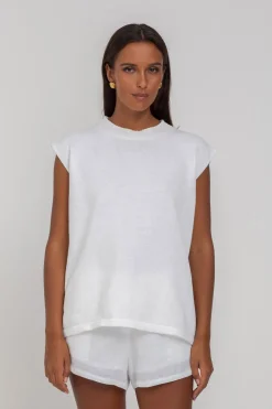 Honey Pie Tank - White