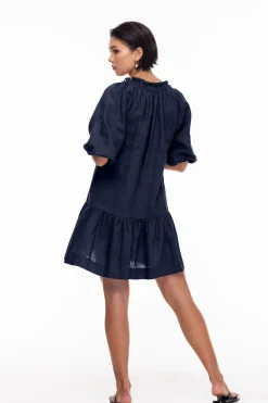 Keep Every Promise Mini Dress - Navy