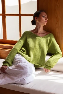 Keep Me Close Sweater - Apple