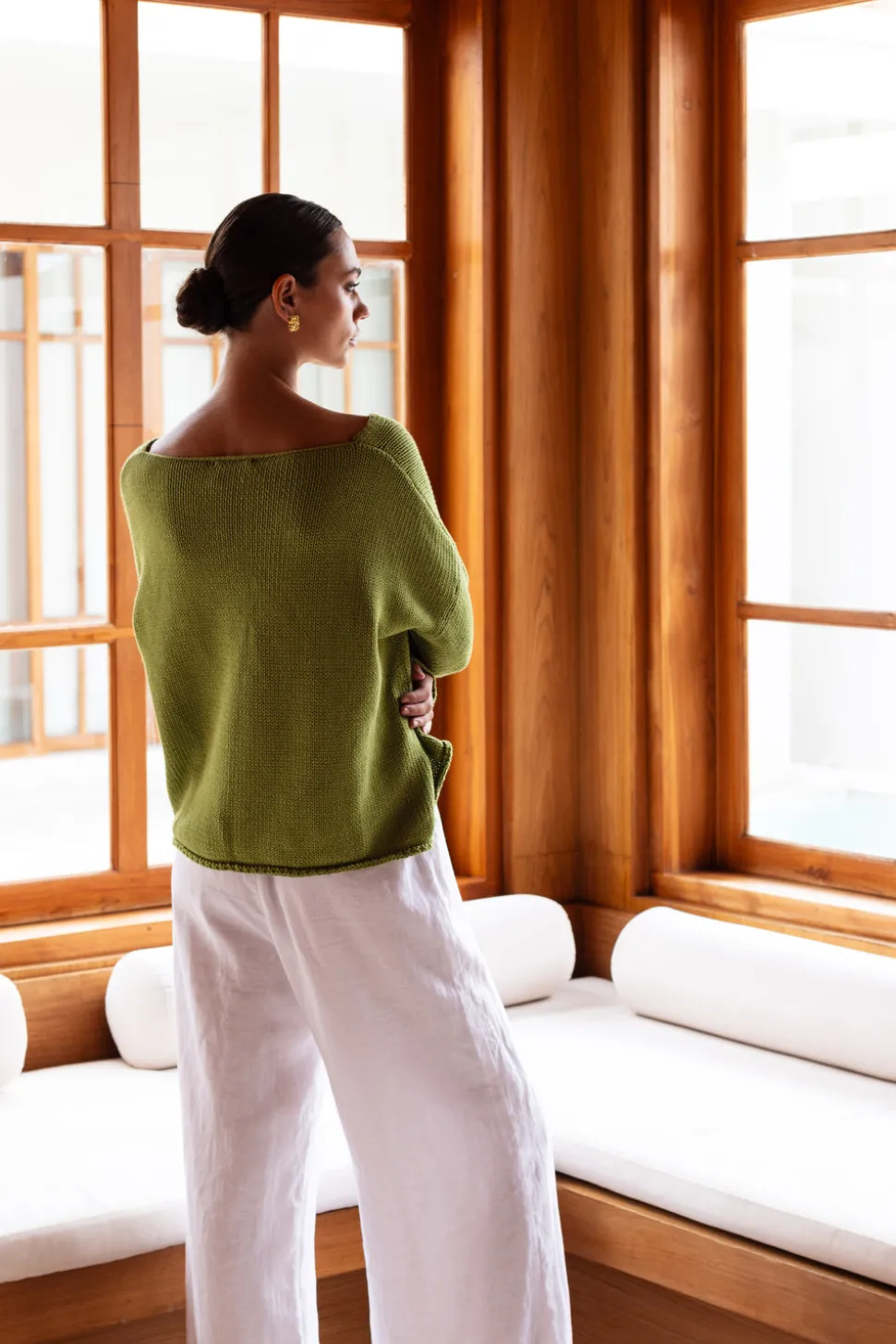 Keep Me Close Sweater - Apple