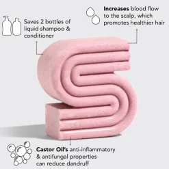 Kitsch Caster Oil Shampoo Bar - Nourishing