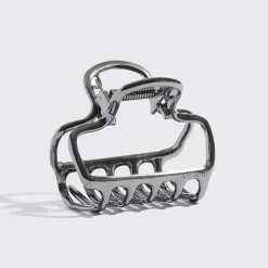 Kitsch Cloud Clip - Hematite Metal