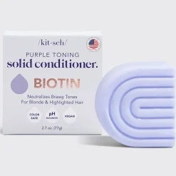 Kitsch Purple Toning Conditioner Bar - Coloured & Grey Hair