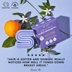 Kitsch Purple Toning Shampoo Bar - Coloured & Grey Hair