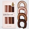 Kitsch Satin Jumbo Flexi Rods 4pc - Rosewood