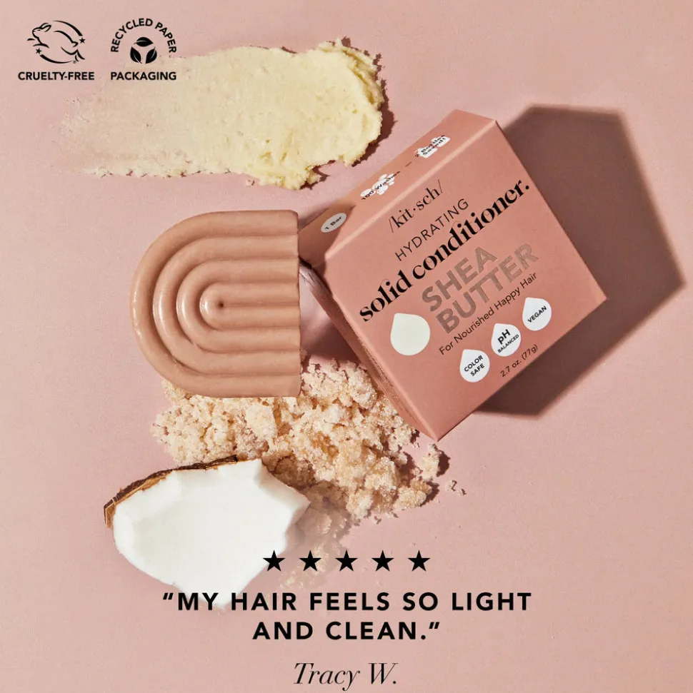 Kitsch Shea Butter Hydrating Conditioner Bar