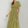 Lasting Lights Dress - Fern